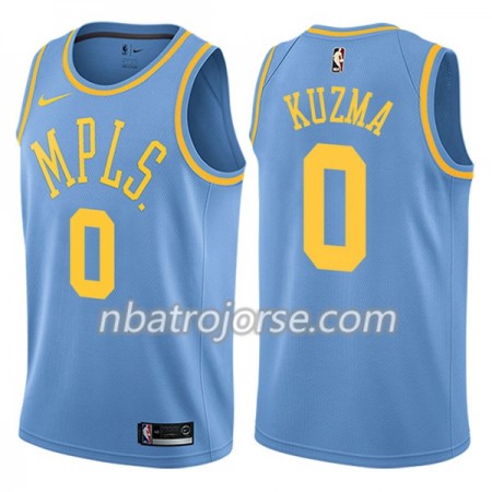 Män Los Angeles Lakers Tröja Kyle Kuzma 0 Nike Hardwood Classics Swingman